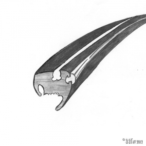 Window seal kit, deluxe