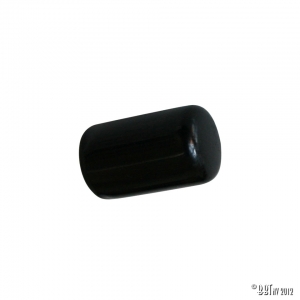 Emergency brake button, black