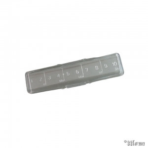 Fuse box cover, 10 fuses