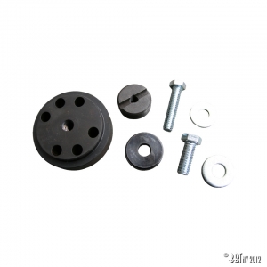 Flywheel and crankshaft drill jig