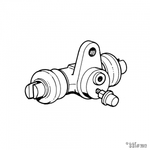 Wheel cylinder, rear