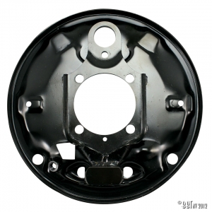 Backing plate, rear left