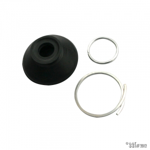 Boot and clips for tie rod end