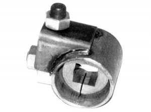 Front axle adjuster, link pin