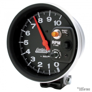 R e v o l u t i o n   c o u n t e r   A u t o m e t e r   ' A u t o   G a g e '   1 0 . 0 0 0   R p m   i n t e r n a l   s w i t c h - l a m p   Ø   5    ( 1 2 5   m m )