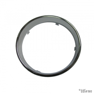 Chrome ring around stock style speedometer