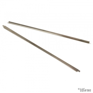 Divider bar stainless steel as pair