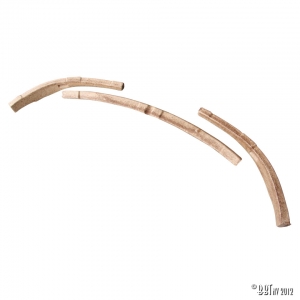 Tack strip rear, wood