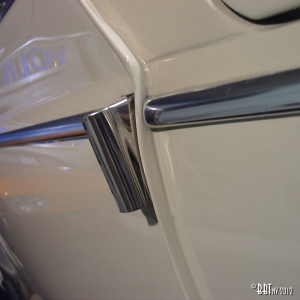 Door hinge covers chrome