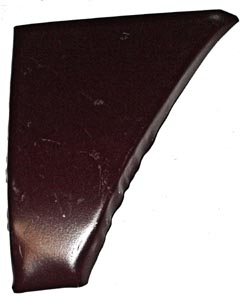 Rear lower corner, right