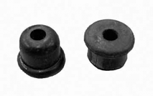 Seal between fuel line and chassis, as pair