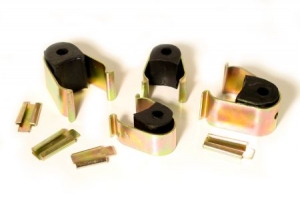 Sway bar mounting kit, front axle, both sides