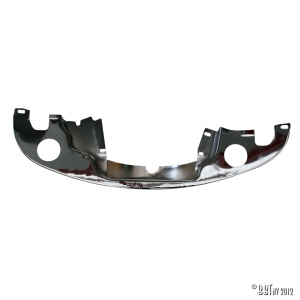 Sheet behind engine, chrome, with heating system with pre-heating (as original engine)