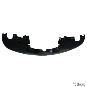 Sheet behind engine, black, without heating with pre-heating