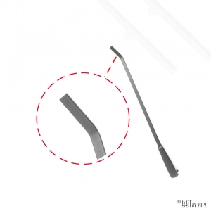 Wiper arm, grey, each, L/R