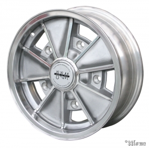 BRM wheel, polished 15 x 5.5 5 lug (5x205) ET +11