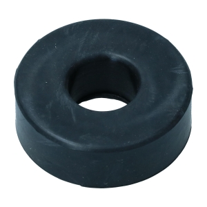 Rubber between front axle and body upper